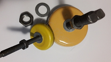Wibroizolator poziomujący 100 mm  M16