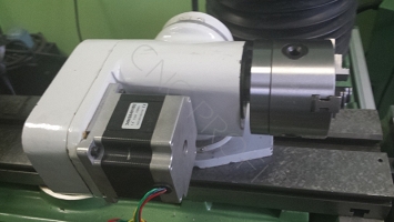 Oś CNC obrotową do szlifierki z ustawieniem kontowym mocowanie MK4  