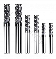 Frez węglikowy 4p fi 6 x 25 x 68 mm INOX 55 HRC