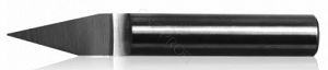 Frez grawerski węglikowyv VHM ostrze płaskie  3,17mm 30° 0,2mm