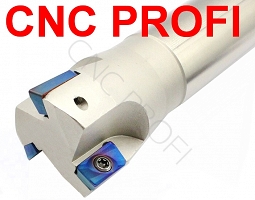 Głowica frezerska 90° fi 40 dł150 mm na 3 płytki APMT1604