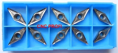 Płytki wieloostrzowe  VCGT160404- LH DO ALUMINIUM