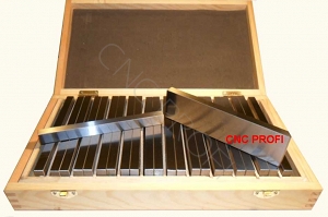 Zestaw podkładek równoległych 150x10 mm - 9 szt. 