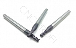 Frez węglikowy  4p fi 1 x 5 x 38 mm TiAIN 45 HRC