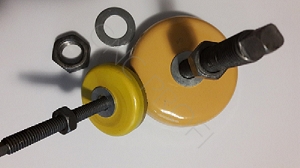 Wibroizolator poziomujący 120 mm  M12