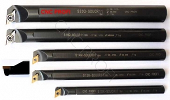 Nóż tokarski S14-SDUCR07 fi 14 mm 