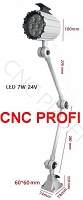 Lampa LED uchylne ramie PROFI LA6/5W