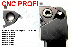 Płytka do pierścieni  Segera – zewnętrzna 16ER/IL 1,8 mm 